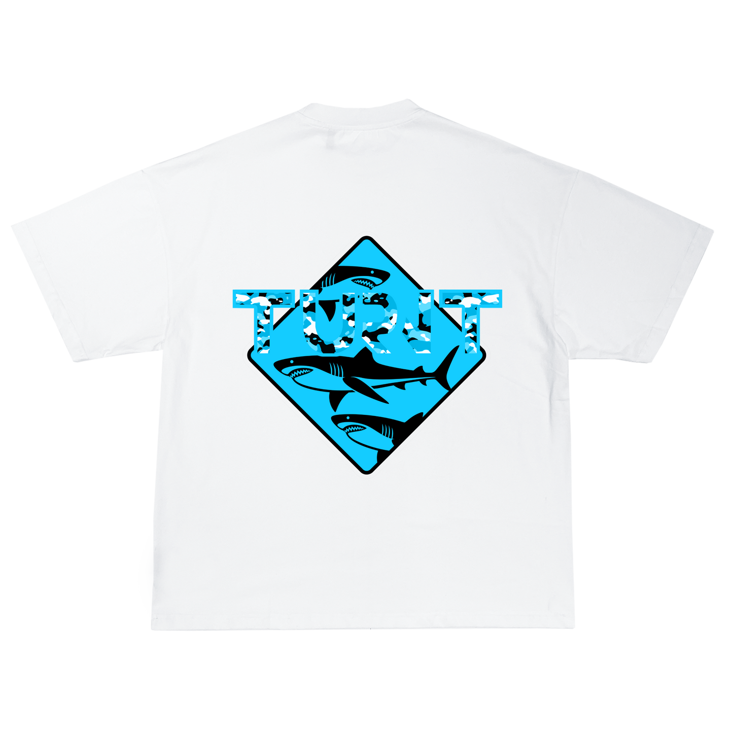 T-shirt (shark edition) Turnt Clo